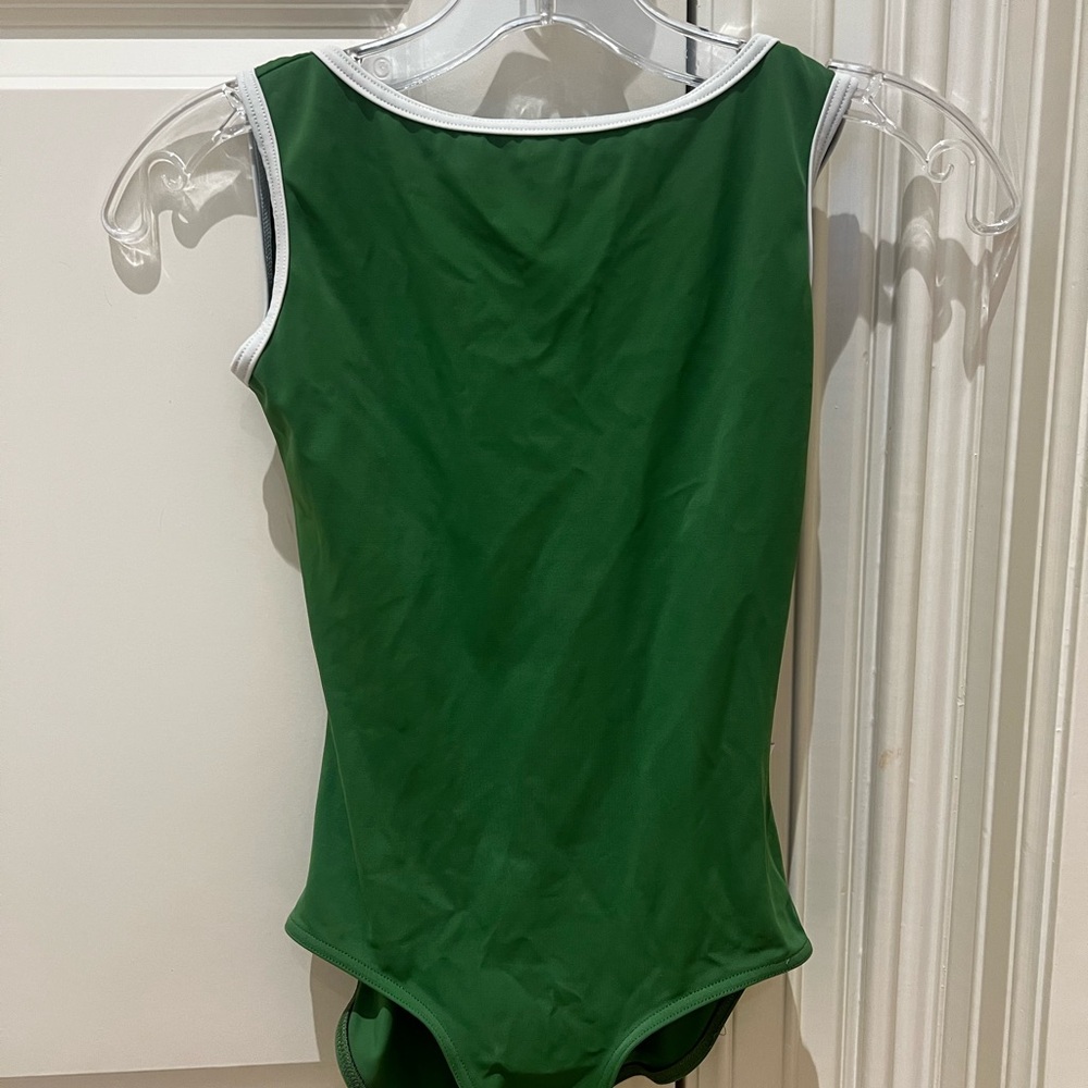 Yumiko Green medium leotard